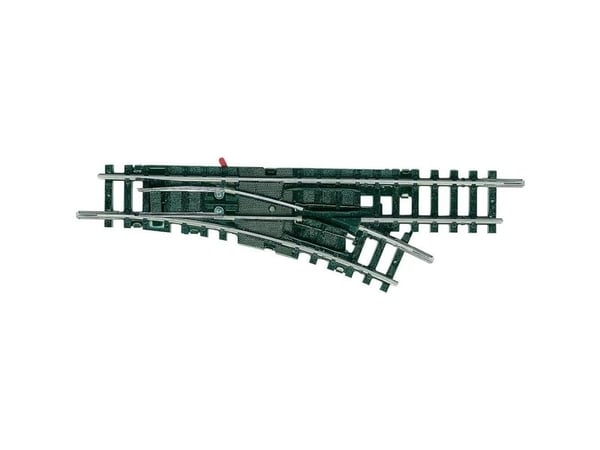 T14953 N Minitrix skinne spor, høyre 194,6 mm 24° 194,6 mm