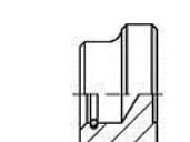 Trykkstykke 20 mm stål - 10 stk. TOOLCRAFT 137881