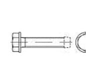 TOOLCRAFT 141128 gjengeskruer M6 45 mm utvendig sekskant DIN 7500 stål galvanisert 500 stk