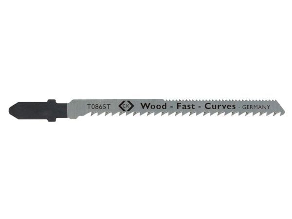 C.K Tools T0865T, Stikksagblad, Tre, Rustfritt stål, 7,5 cm, 2,5 mm, 5 stykker