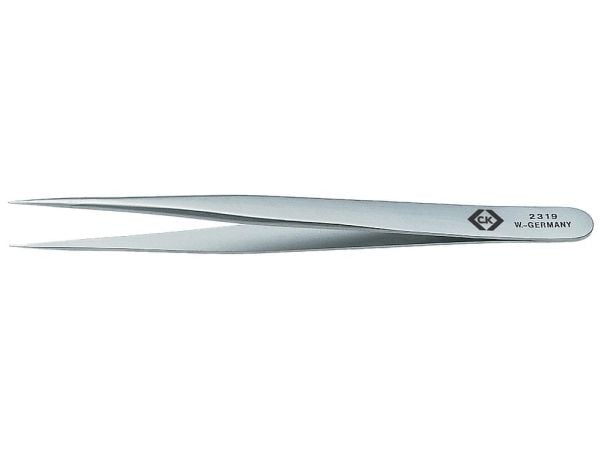 C.K Tools Precision 2319, Rustfritt stål, Sølv, Spiss, Rett, 120 mm, 1 stykker