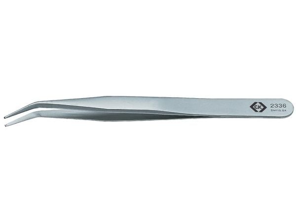 C.K Tools Precision 2336, Rustfritt stål, Sølv, Spiss, Bøyd, 120 mm, 1 stykker