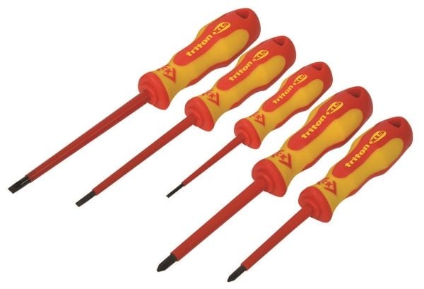 C.K Triton XLS Ruuvimeisselisarja VDE 5 kpl Phillips, Phillips Phillips ristipää Phillips ristipää