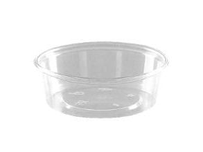 Plastbakke, 3050, Rund, Ø 101, højde 40 PP, transparent, karton a 1000 stk