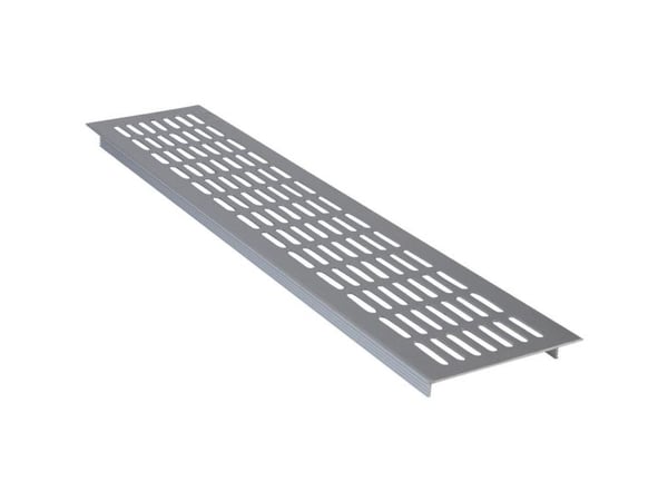 Wallair metallgaller Silver 480×100×16 mm N35847