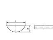 TOOLCRAFT 138917 Skivefjeder DIN 6888 Stål C45K 100 stk 100 stk
