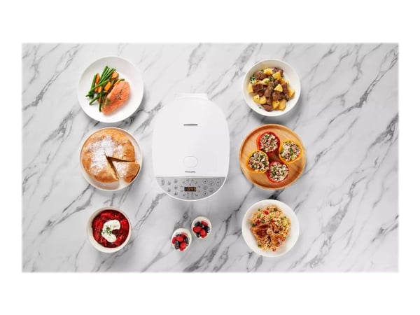 Philips Series 3000 HD4713 - Multikoker - 5 liter - 1.067 kW - hvit