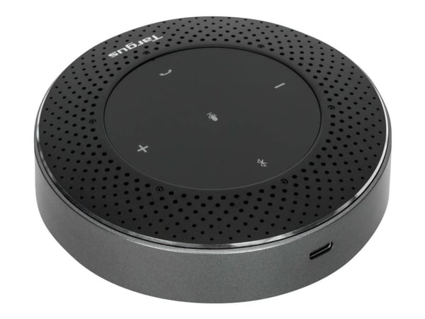 Targus - Høyttalende håndfri telefon - Bluetooth - trådløs, kablet - USB-C - svart