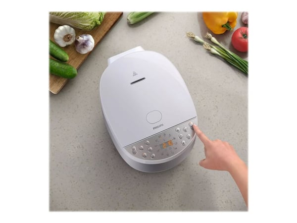 Philips Series 3000 HD4713 - Multikoker - 5 liter - 1.067 kW - hvit