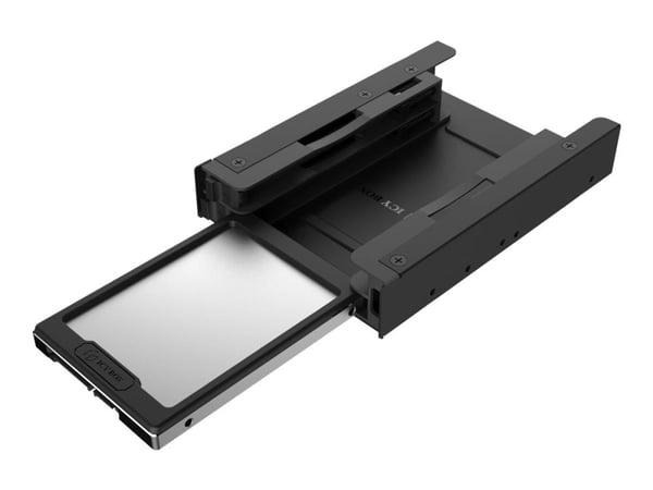 ICY BOX IB-AC729 2.5in 7 to 9 mm adapter - Harddiskmellomlegg for Notebook - svart