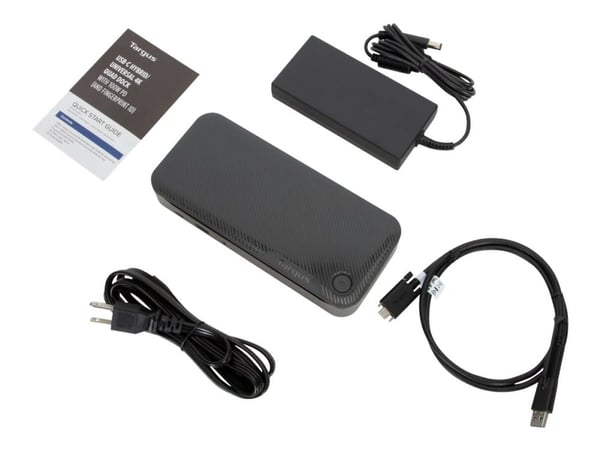 Targus - Dokkingstasjon - USB-C 3.2 Gen 2 / Thunderbolt 3 - 2 x HDMI, 2 x DP - 1GbE