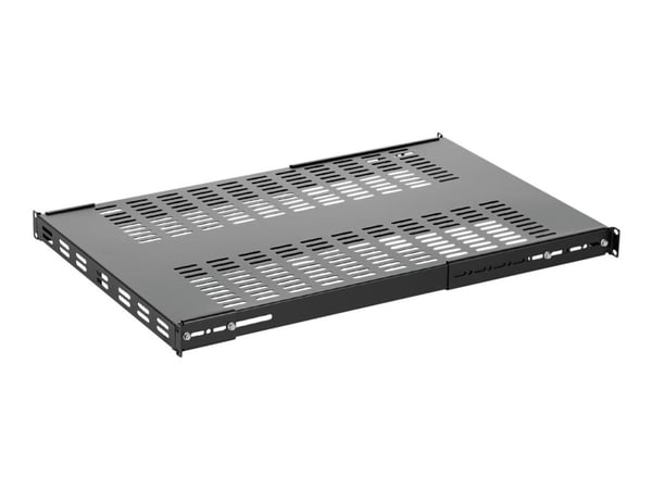 StarTech.com ADJSHELFHDV, Säädettävä hylly, Terästä, musta, 5,7 kg