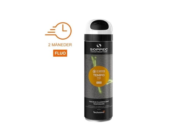 SOPPEC mærkespray TP TEMPO 500 ml. HVID - 2313640