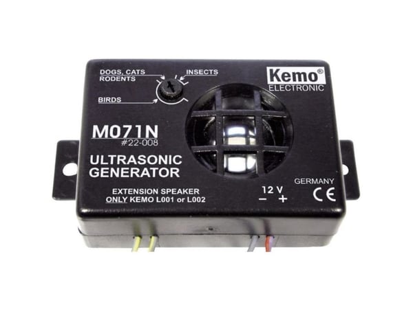 Kemo M071N Eläinten valvonta; Toimintatyyppi Monitaajuus Tehoalue 30 m² 1 kpl