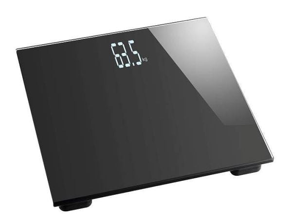 TFA Dostmann 98.1107 Henkilövaaka digitaalinen Punnitusalue=150 kg Musta