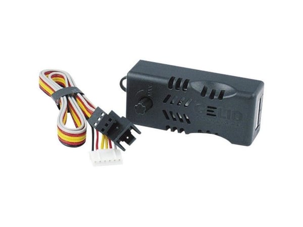 Gelid Solutions Fan Speed Control, Sort, 12 V, 5 V, 700 mA, 12 W, 62 x 19 x 25 mm