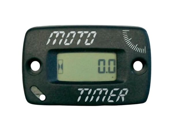 Motogroup driftstimeteller LCD-display 12,7 mm x 24,5 mm, sifferhøyde: 6 mm