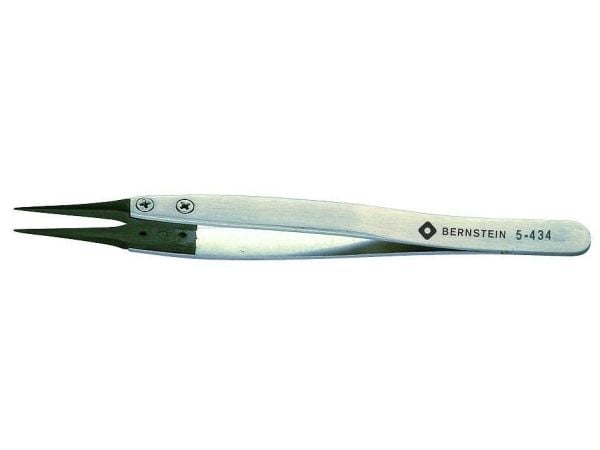 Bernstein 5-434, Svart, Metallisk, Spiss, Rett, 17 g, 125 mm, 1 stykker