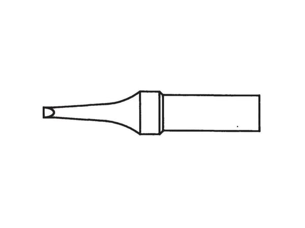 Weller ET R, Loddespiss, Weller, WEP 70, 1 stykker, 1,6 mm, 34,5 mm