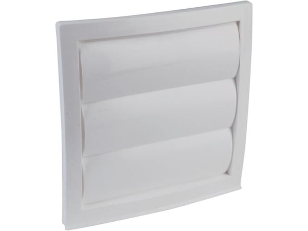 Wallair NW 125 ventilationsgaller i plast för rördiameter 12,5 cm