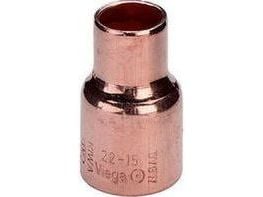 Viega reduksjonsmuffe 28 x 18 mm loddet (106256)