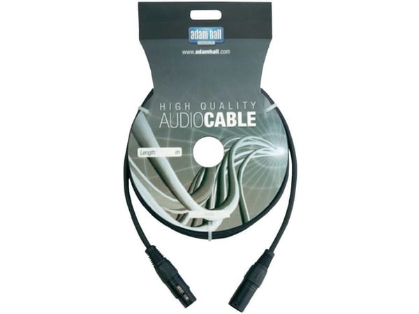 AH Cables KDMX6 DMX forbindelseskabel [1x XLR-støpsel - 1x XLR-tilkobling] 6,00 m