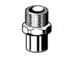 Viega overgangsmuffe lodding 35 mm x 3/2" (174 484)