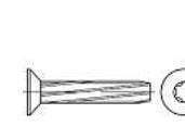 TOOLCRAFT 141874 plateskruer M5 16 mm T-profil DIN 7516 stål galvanisert, 1000 stk