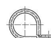 TOOLCRAFT 137635 rørspennbånd ring 20 mm galvanisert stål, 50 stk