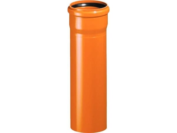 PVC avloppsrör Ø110 mm längd 500 mm SN4
