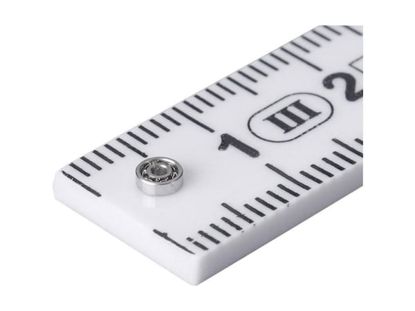 Reely Pienoiskuulalaakeri Kromiteräs Sisähalkaisija: 2 mm Ulkohalkaisija: 6 mm Nopeus (max): 85000 rpm