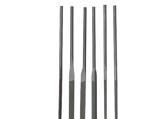 C.K. nålefilsett, 6 deler C.K. T0124P, 140 mm
