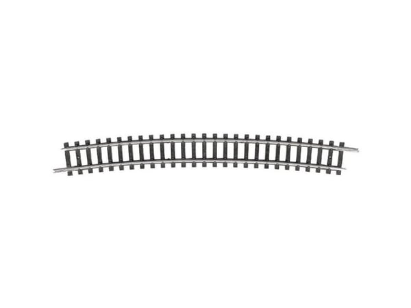 Minitrix skinne T14928 N, buet spor 15° 526,2 mm