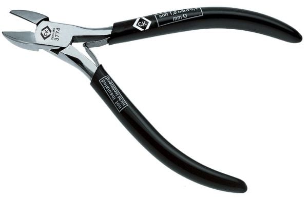 C.K Tools T3774, Svart, Rustfritt stål, Svart, Rustfritt stål, 12 cm