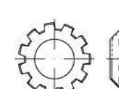 TOOLCRAFT 138393 Tennskive innvendig diameter 4,3 mm DIN 6797 fjærstål galvanisert 250 stk