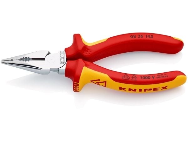 KNIPEX - Kombinasjonshjørnetang - isolert - 145 mm