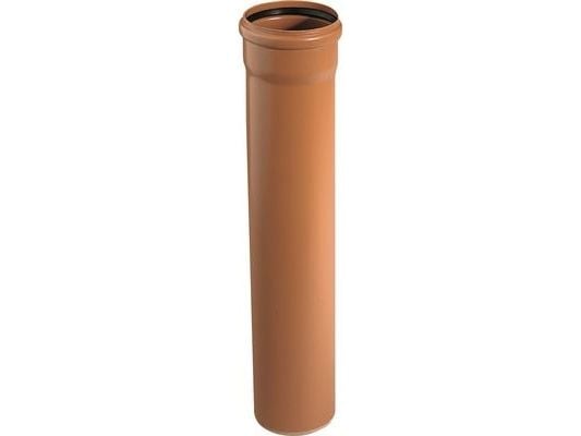 PVC avloppsrör Ø110 mm längd 2000 mm SN4