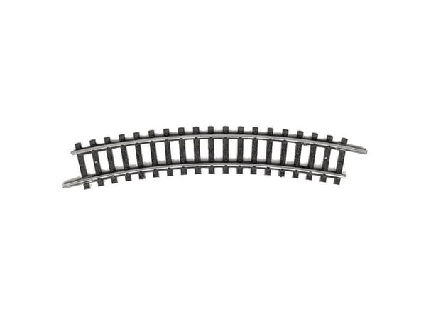 T14924 N Minitrix skinne buet spor 24° 228,2 mm