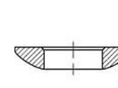 Kulemerkepenn 21 mm 36 mm stål TOOLCRAFT 137891 (10 stk)