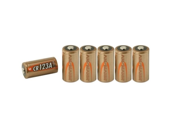Ansmann 5020011-02, Engangsbatteri, CR123A, Lithium, 3 V, 6 stykker, Bronse