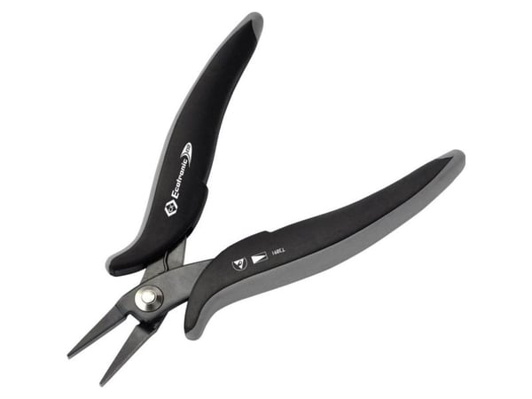 C.K T3891 ESD plattång rak 145 mm (kolstål)