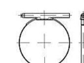 TOOLCRAFT slangeklemmer 12 mm galvanisert stål (25 stk.)