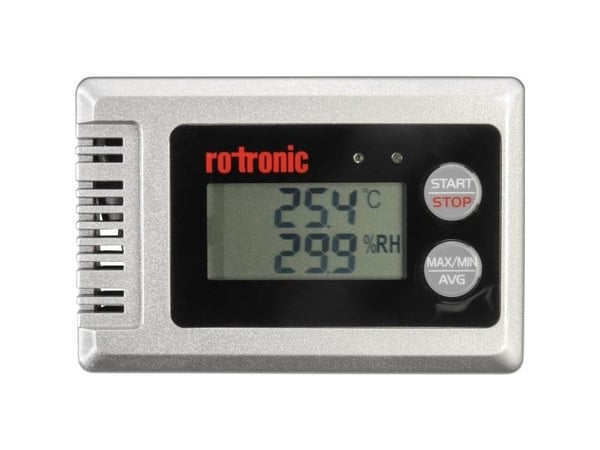 rotronic HL-1D-SET lämpötilalaskuri, Fugtigheds-datalogger Mål Temperatur, Luftfugtighed