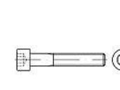 TOOLCRAFT 147382 cylinderhuvudskruv M6 20 mm invändig sexkant stål zinklamell-belagd 500 st