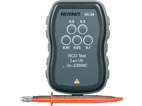 VOLTCRAFT VC-34 FI-lyntesteri CAT III 250 V