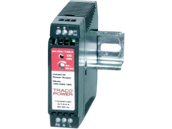 Traco Power TPC 030-112, 26 W, 85 - 264 V, 84 %, Sort, -25 - 70 °C, 26,5 mm, -25 - 70 °C, 26,5 mm