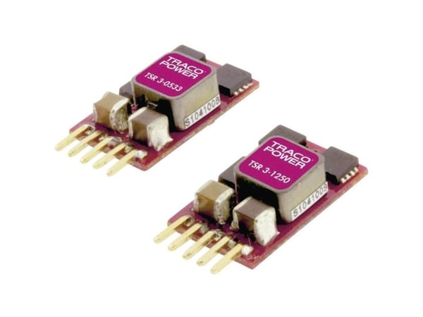 TracoPower TSR 3-24150 DC/DC-muunnin, piirilevy 24 V/DC 15 V/DC 3 A Lähtöjen määrä: 1 x