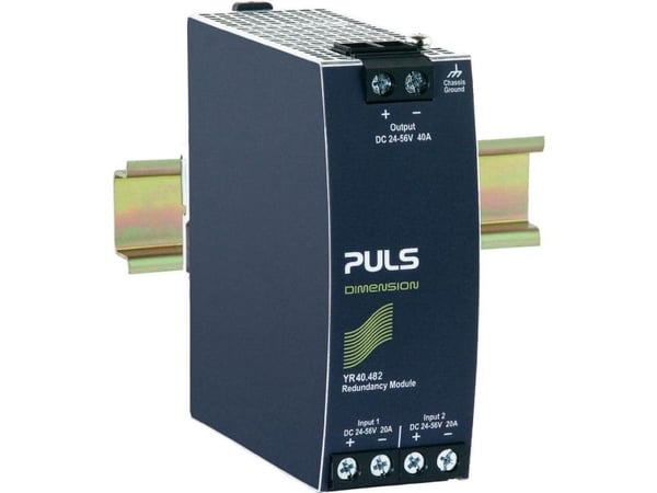 PULS YR40.482 DIN-kiskoon asennettava redundanssimoduuli 40 A Lähtöjen lukumäärä: 1 x
