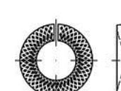 Låseringer 5 mm, 8,8 mm fjærstål, galvanisert 5000 stk TOOLCRAFT 159460