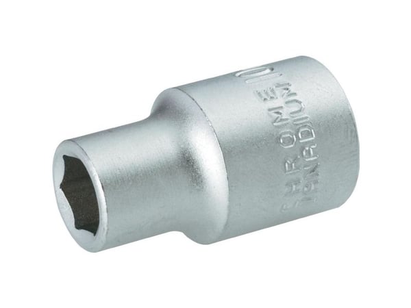 Toolcraft 820773, Stikkontakt, 1/2", Metrisk, 1 hoder, 19 mm, Kromvanadiumstål